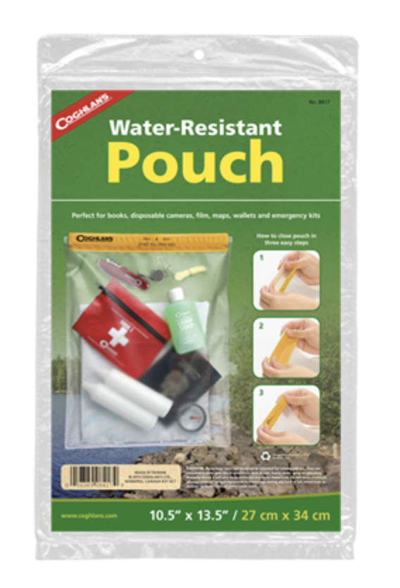 Coghlan's Water Resistant Pouch ~ 10.5" x 13.5"-0