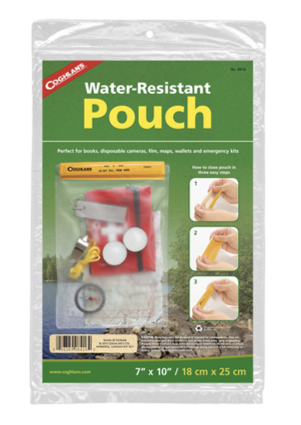 Coghlan's Water Resistant Pouch ~ 7" x 10"-0