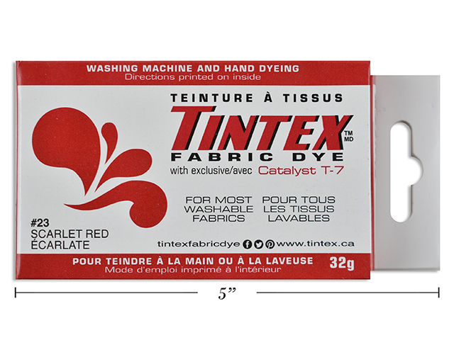 Tintex Fabric Dye - 32gr ~ Scarlet Red-0