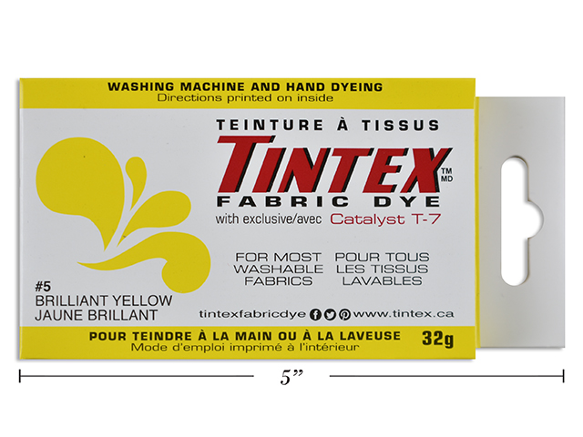 Tintex Fabric Dye - 32gr ~ Brilliant Yellow-0