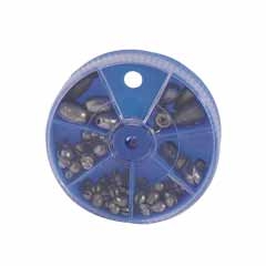 Compac Assorted Sinkers Dial ~ 72 pieces per dial-0