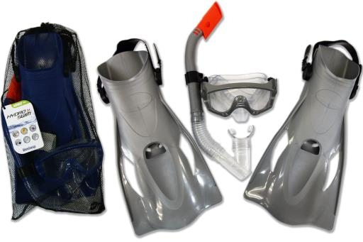 Hydro-Swim Meridean Fins, Mask & Snorkel Set {25020} ~ Adult 14+-0