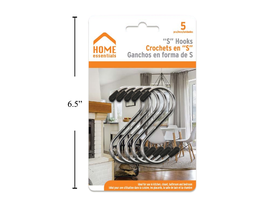 "S" Hooks - 2" ~ 5 per pack-0