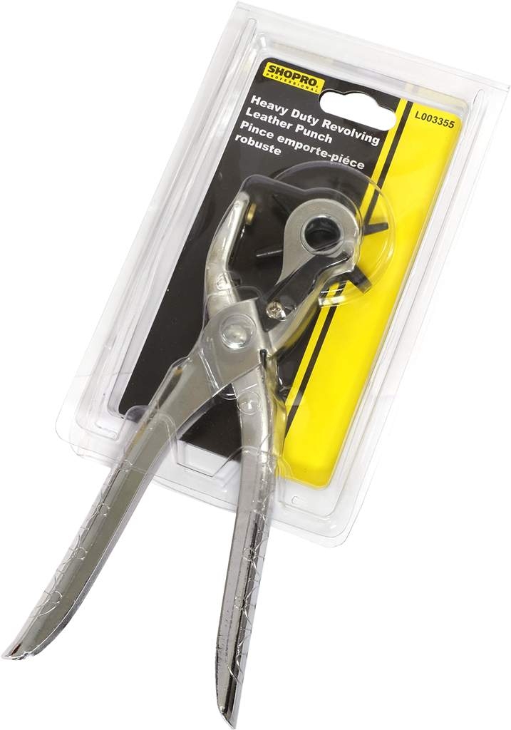 ShopPro Heavy Duty Revolving Leather Punch-0
