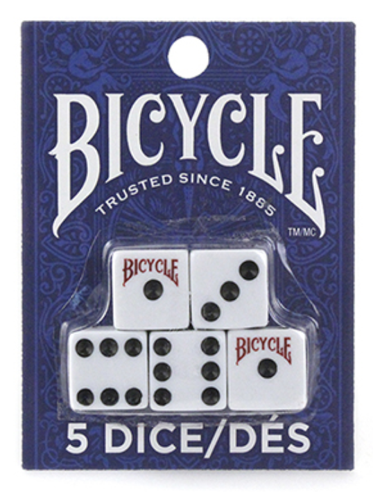 Bicycle Dice Set ~ 5 per pack-0