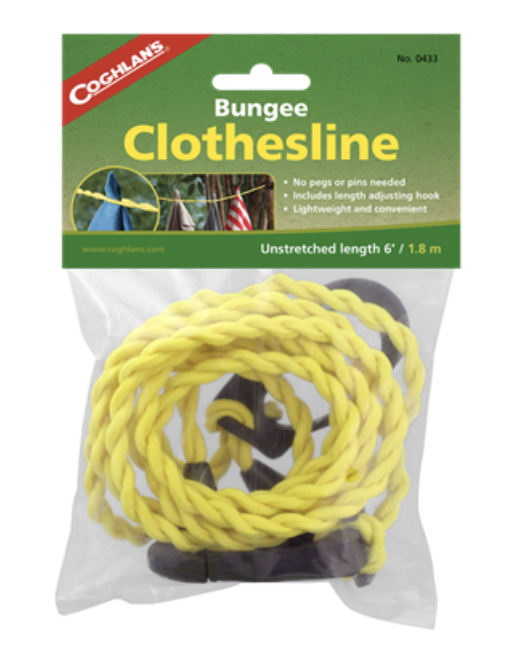 Coghlan's Pegless Bungee Clothes Line ~ 6'-0
