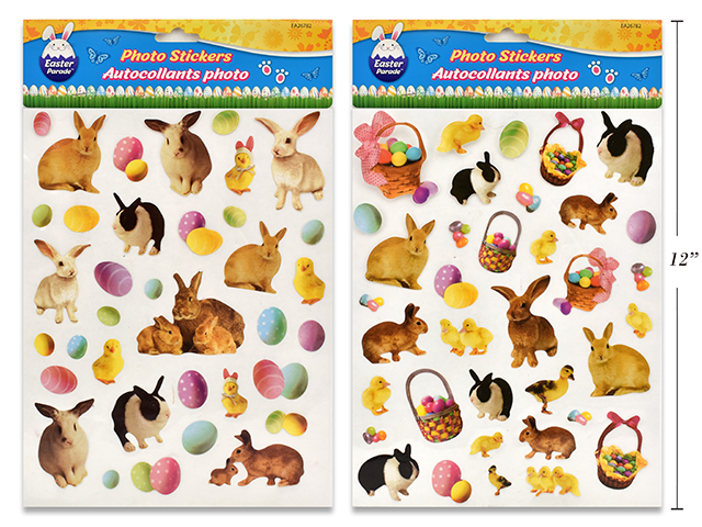 Easter Photo Print PVC Stickers-0