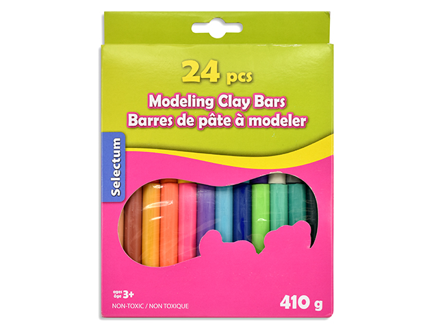 Selectum Modelling Clay Bars - 410grams ~ 24 per pack-0