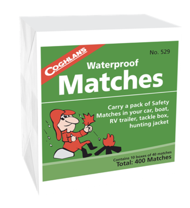 Coghlan's Waterproof Matches ~ 10 packs-0
