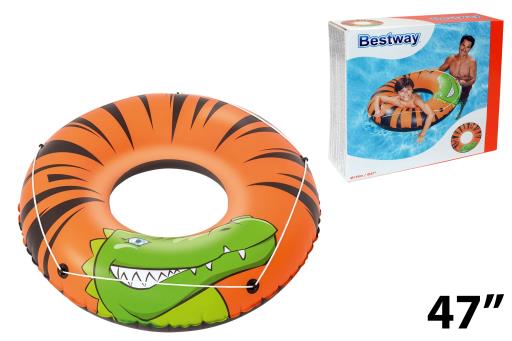 47" Gator River Tube with Rope {36108}-0