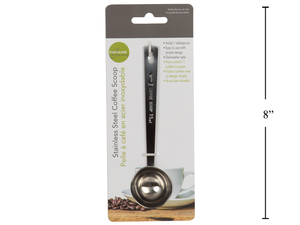 Stainless Steel Coffee Measure Spoon ~ 15ml / 1 TBSP-0