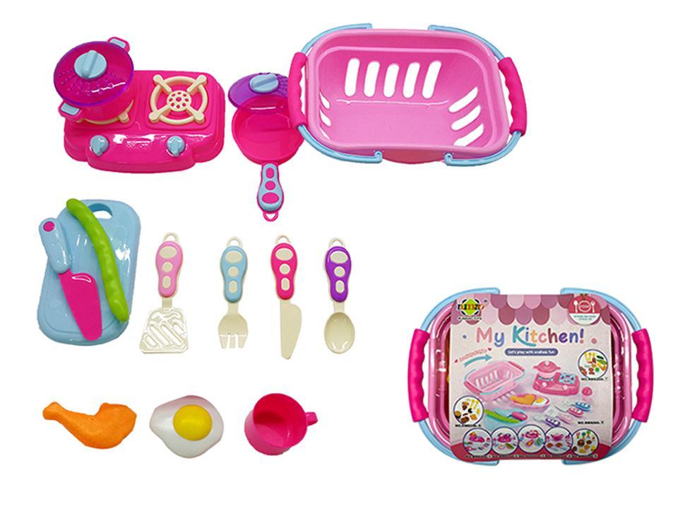 Cooking Playset in Basket-0