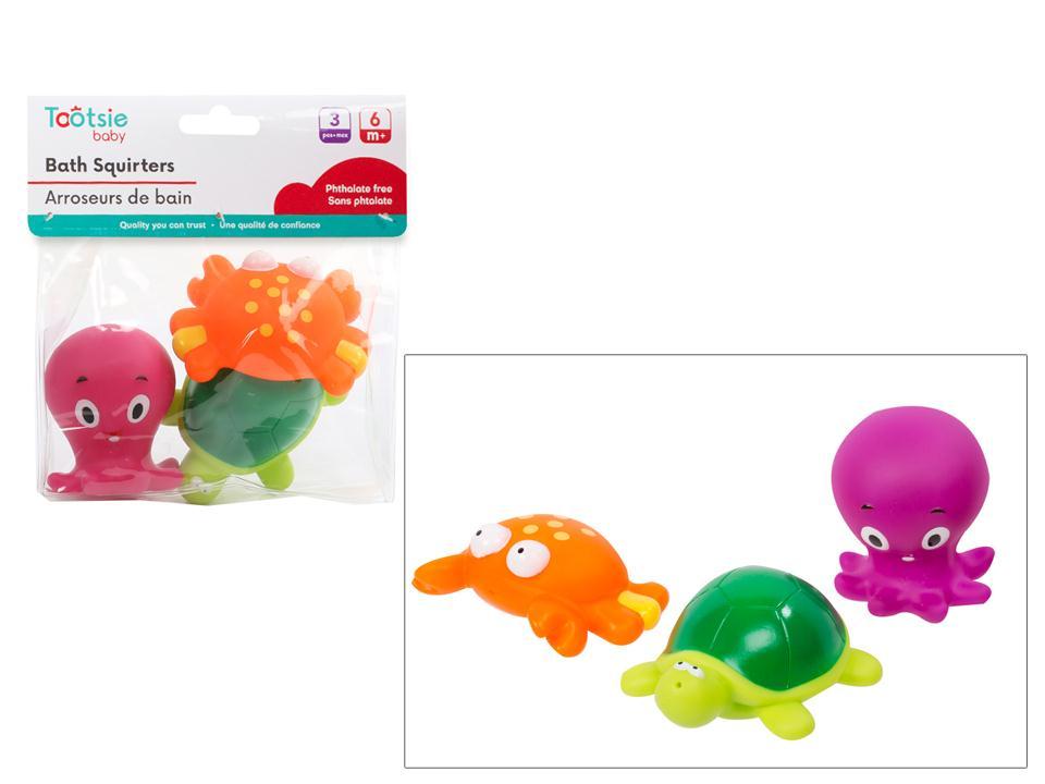 Tootsie Baby Bath Sea Squirts ~ 3 per pack-0