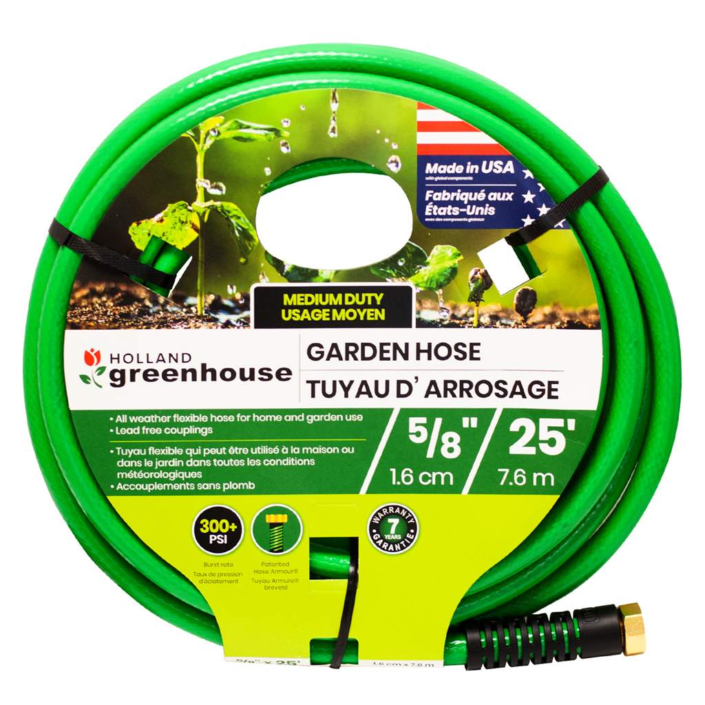 Garden Hose - Medium Duty ~ 5/8" x 25'-0