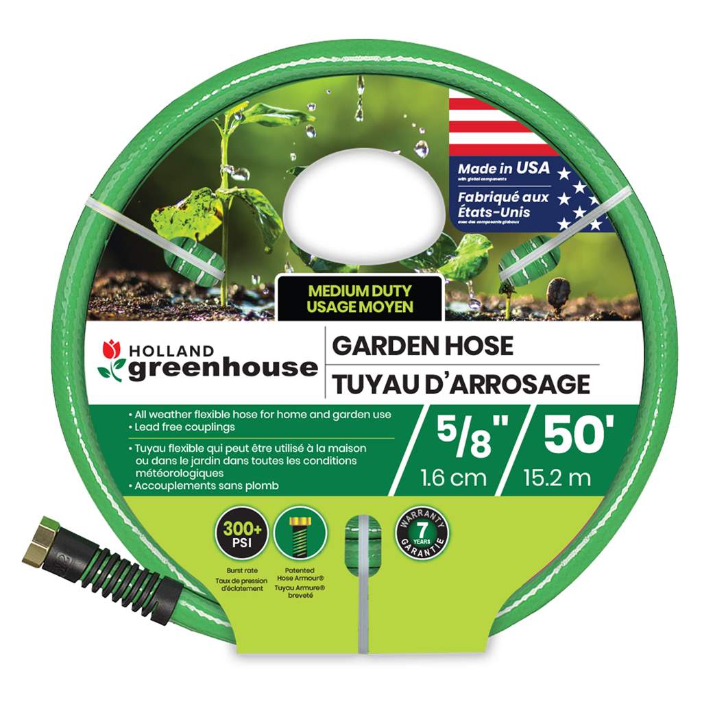 Garden Hose - Medium Duty ~ 5/8" x 50'-0