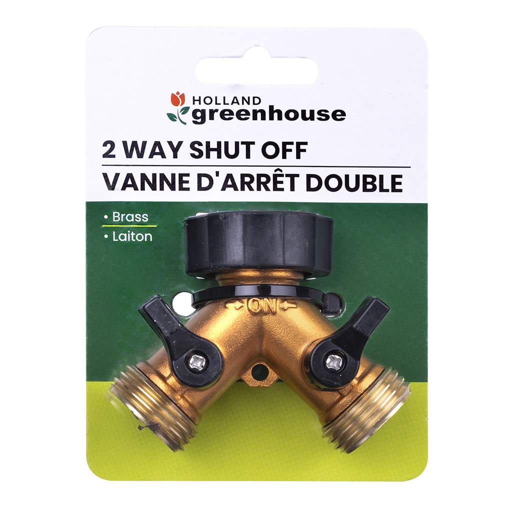 Brass 2 Way Shut Off-0