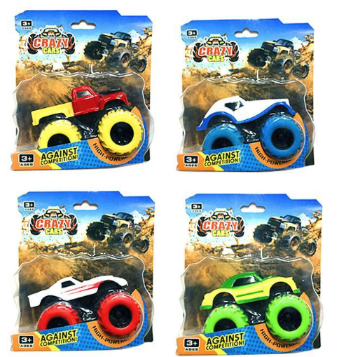 Die Cast 4x4 Off Road Crazy Cars-0