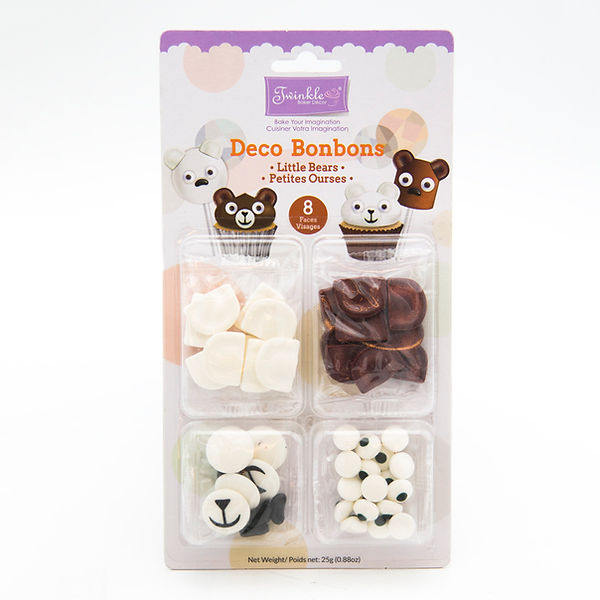Twinkle Decor Bonbons - 8 pieces ~ Little Bears-0