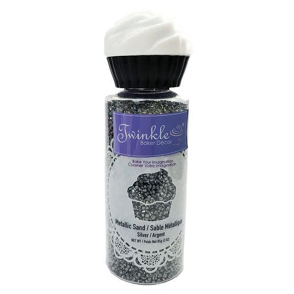 Twinkle Mini Metallic Sand - 85gram ~ Silver-0