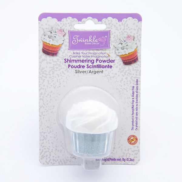 Twinkle Shimmer Powder - 8gram ~ Silver-0