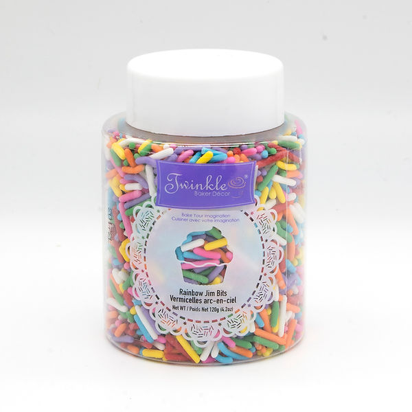 Twinkle Rainbow Decor Jimbits ~ 120gram-0