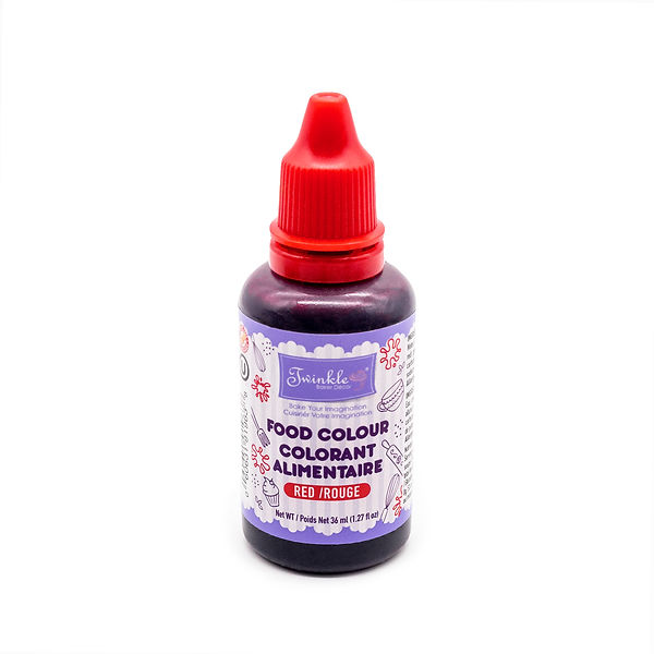 Twinkle Food Coloring - 36ml ~ RED-0