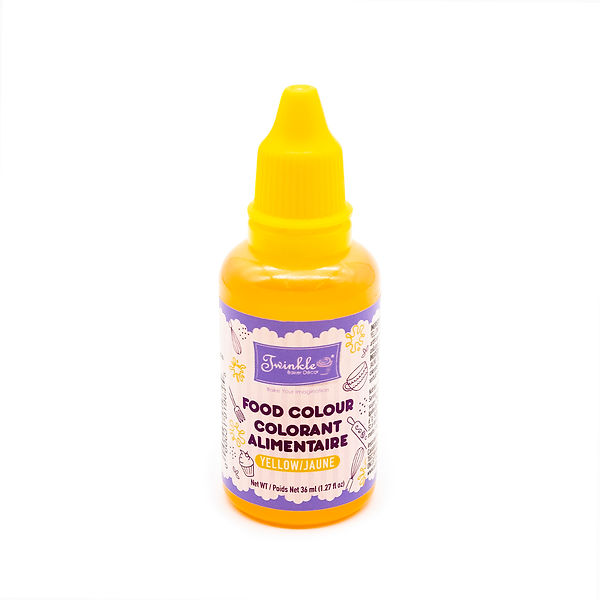 Twinkle Food Coloring - 36ml ~ YELLOW-0