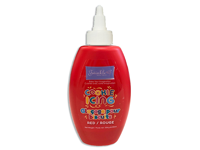 Twinkle Cookie Icing - 228gram ~ RED-0