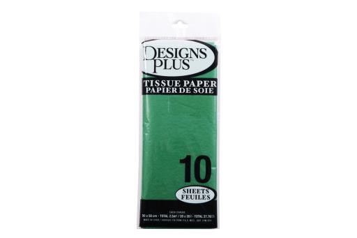 Tissue Paper - DARK GREEN ~ 10 per pack-0