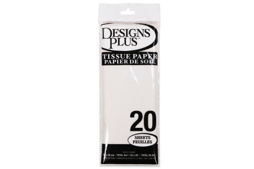 Tissue Paper - WHITE ~ 20 per pack-0