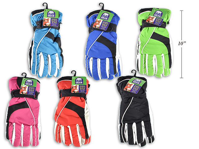 Ladies Insulated Ski Gloves-0