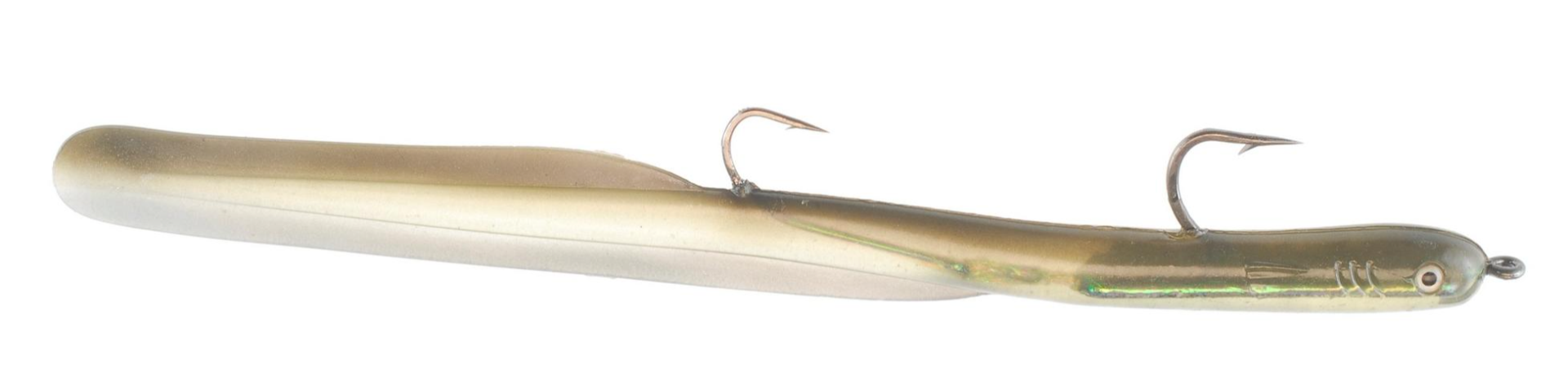 Berkley PowerBait Eel - Greeny - 8" ~ 3 per pack-0