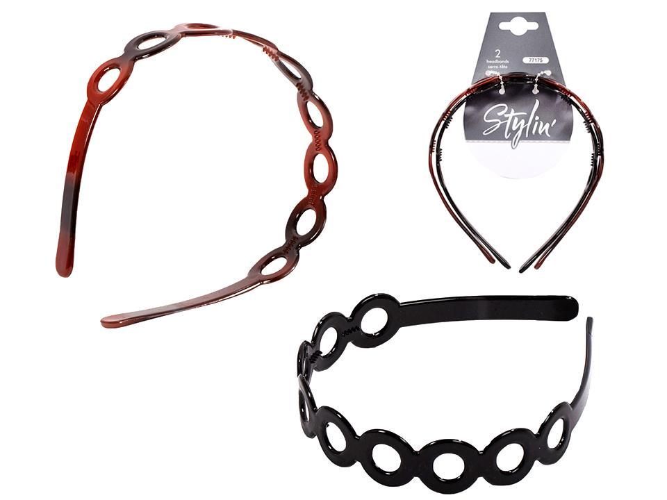 Stylin Headband - Circles ~ 2 per pack-0