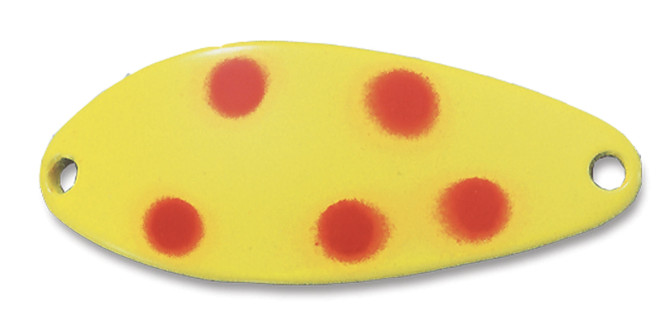 ACME Little Cleo - 2/5oz ~ Chartruese Fluorescent Red Dots-0