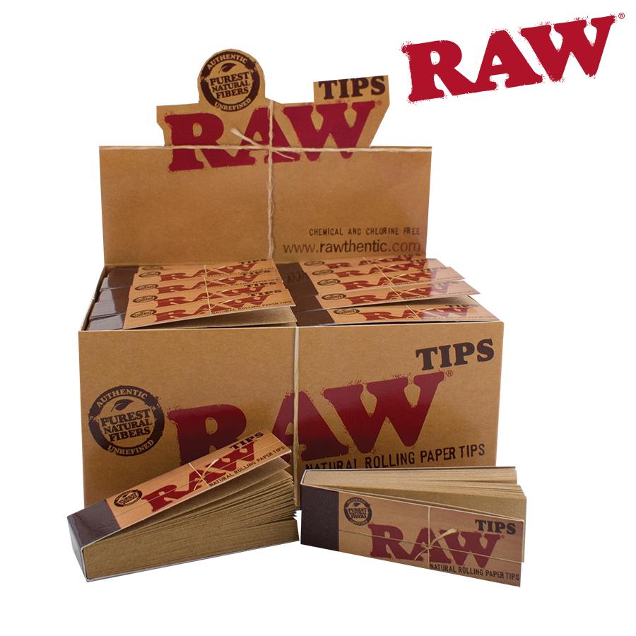 RAW Original Tips 50/pk ~ 50 packs per box-0