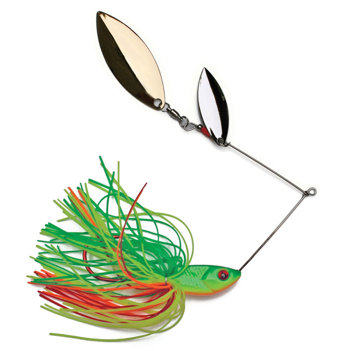 Lucky Strike Spinnerbait - 1/4oz ~ Firetiger-0