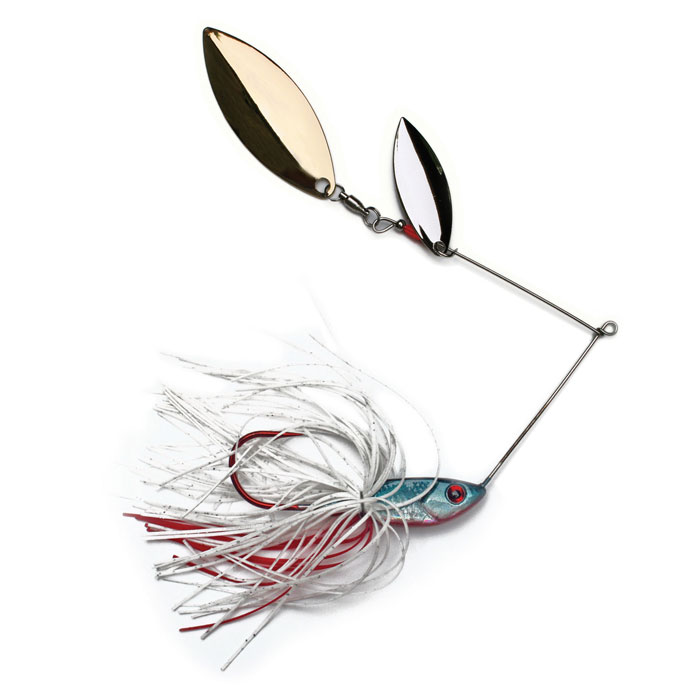 Lucky Strike Spinnerbait - 1/2oz ~ Blue Shiner-0