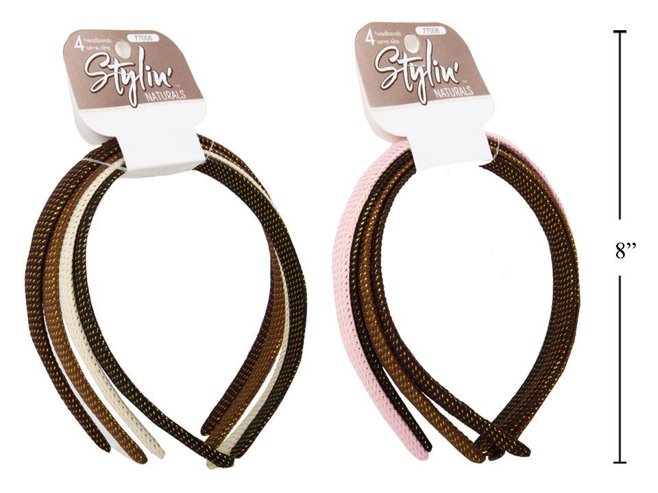 Stylin' Naturals Headbands ~ 4 per pack-0