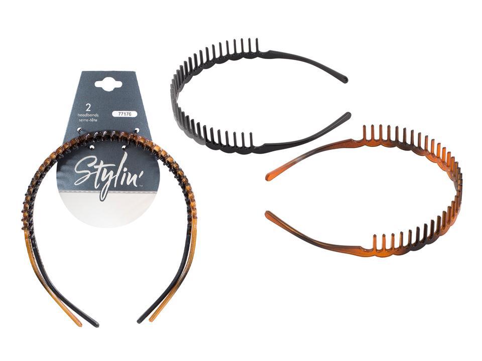 Stylin' Headband with Comb ~ 2 per pack-0