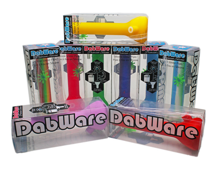 DabWare Platinum 14" Beaker Silicone Bong-0