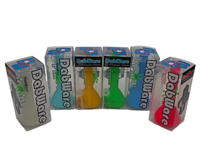 DabWare Platinum 5" Beaker Silicone Bong-0