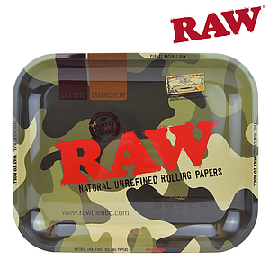 Rolling Club Metal Large Rolling Tray ~ Camo-0