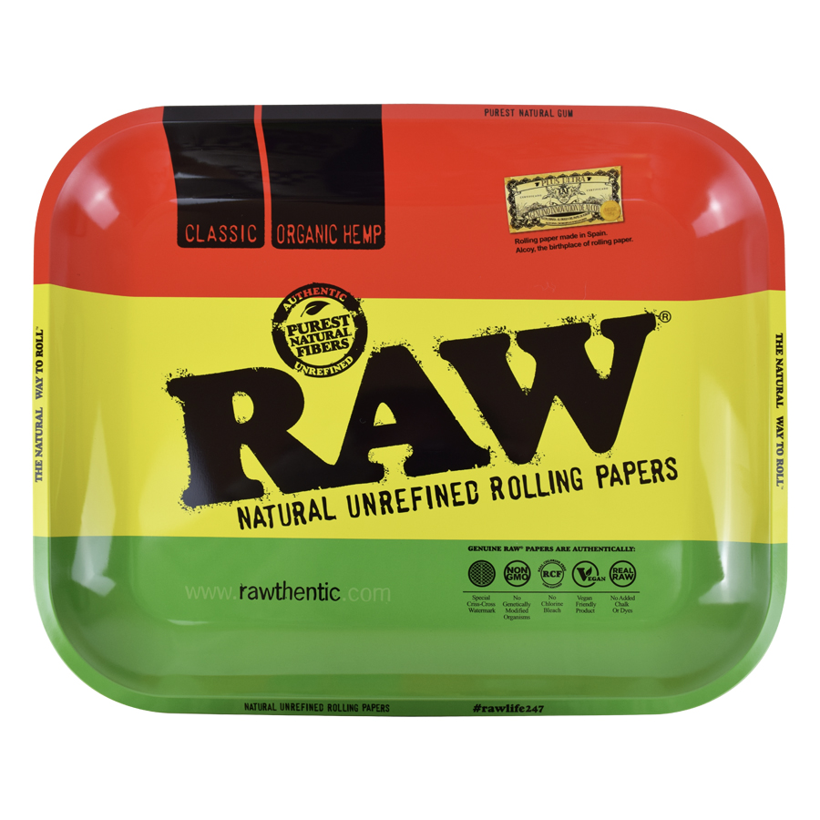 Rolling Club Metal Large Rolling Tray ~ Rawsta RAW-0