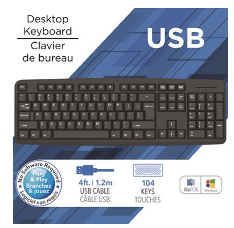 USB Desktop Keyboard-0