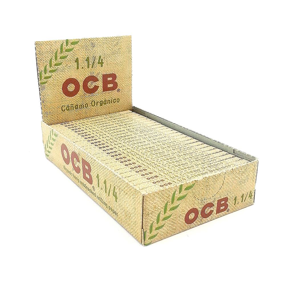 OCB Organic HEMP 1.25 Papers 50/pack ~ 25 packs per box-0
