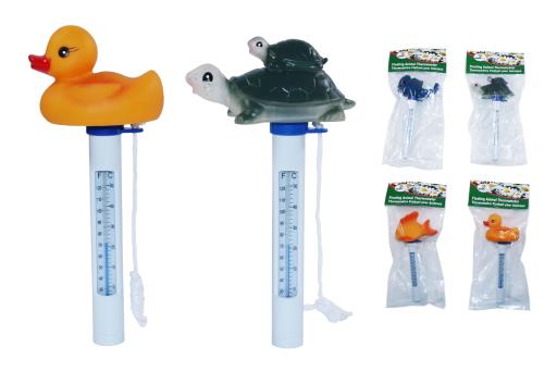 Floating Pool Thermometer ~ 8.5"-0