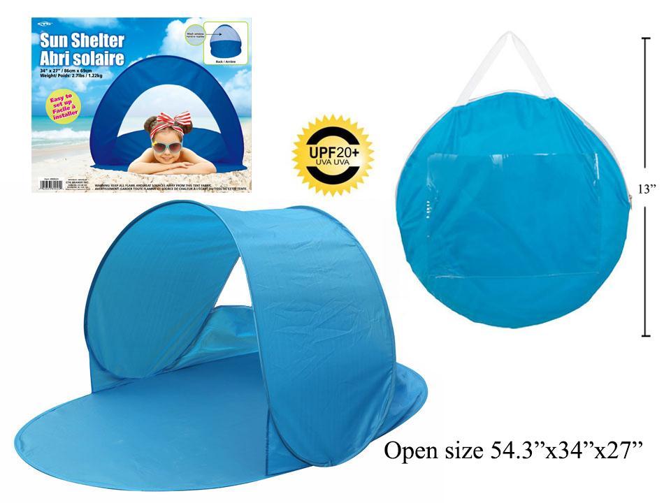 Kid's Sun Shelter in Carrying Case & UV20 Protection ~ 54.3" x 34" x 27"-0