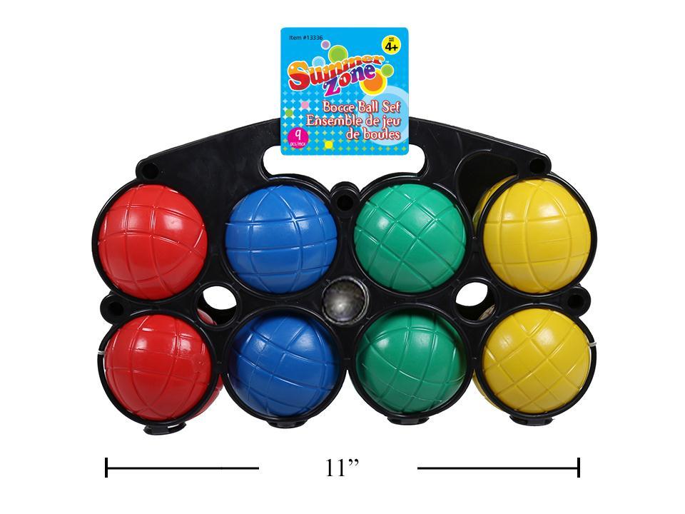 Summer Zone Bocce Ball Set - 9 pieces-0