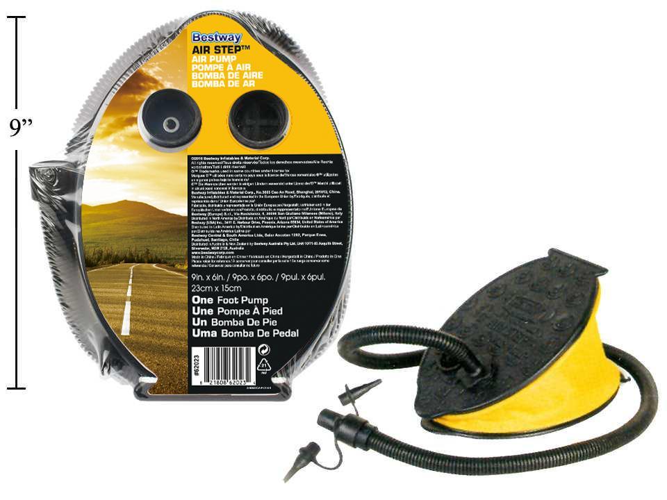 Foot Air Pump {62023} ~ 9" x 6"-0