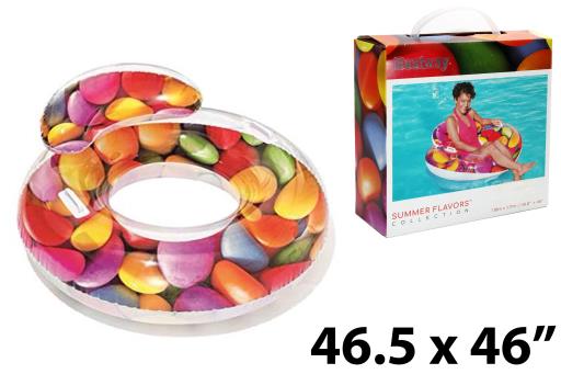 Candy Delight Tube Lounge ~ 46.5" x 46" {43186}-0
